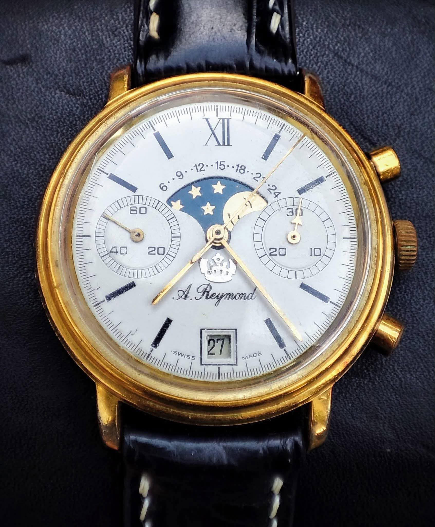 A. Raymond Chronograph Moonphase Cal.7734