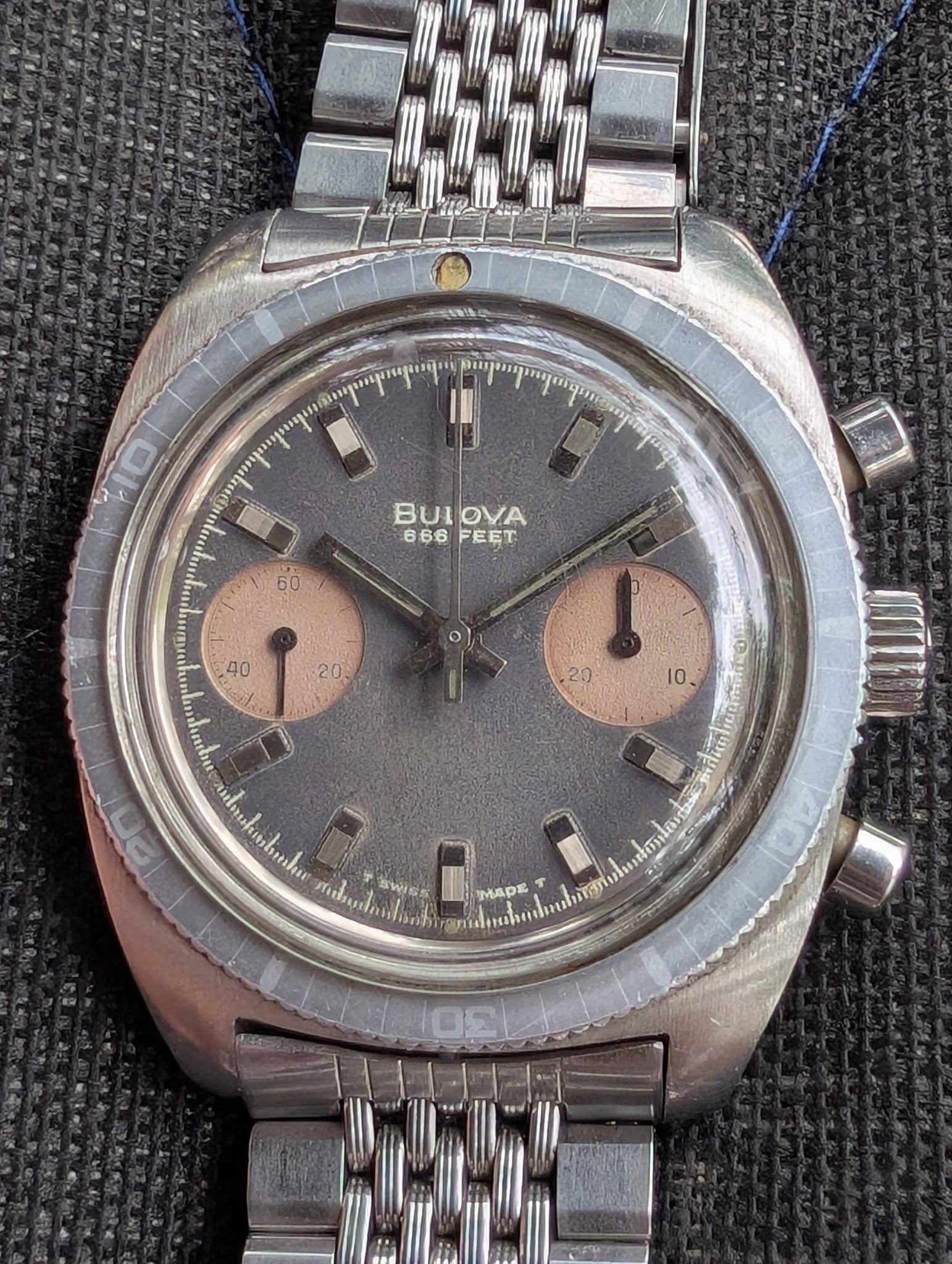 Diver Bulova Deep Sea 666Feet